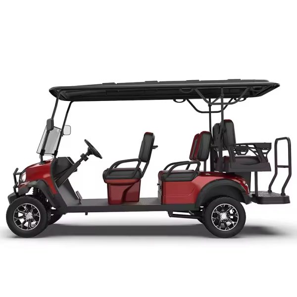 New Electric 6 Seat Motorized Golfcart Electric Golf Cart With Solar Panel Electric Golf Cart (1)