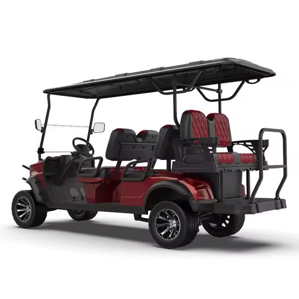 New Electric 6 Seat Motorized Golfcart Electric Golf Cart With Solar Panel Electric Golf Cart (8)