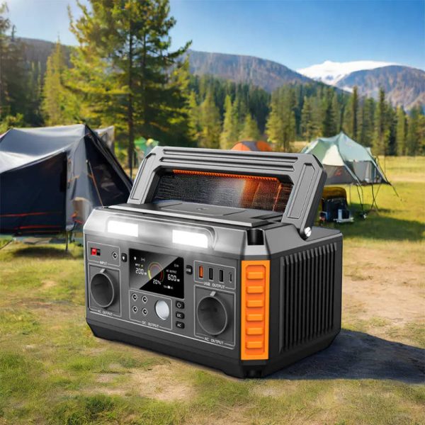 Portable Solar Generator 500w Outdoor Camping Lithium Power Generator (1)