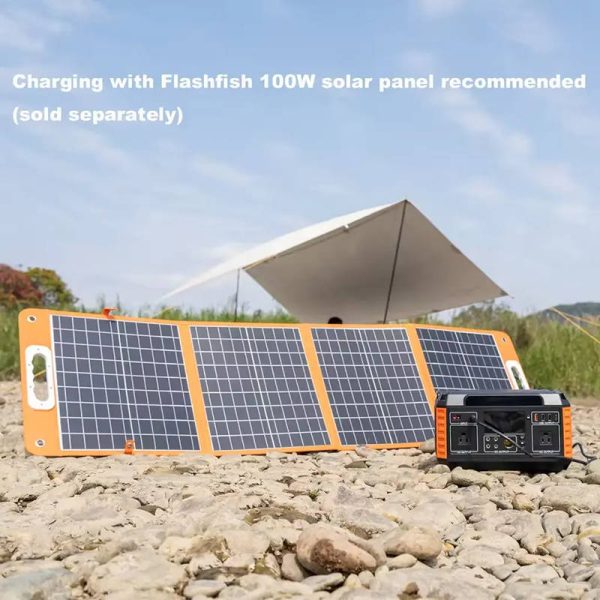 Portable Solar Generator 500w Outdoor Camping Lithium Power Generator (7)