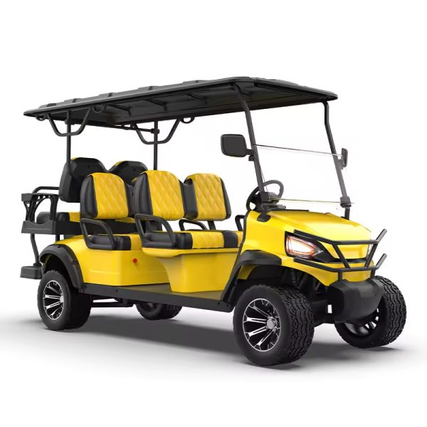 48v Lithium Powered Solar Compatible 4 Seater Off Road Electric Solar Legal Golf Cart Buggy (3)