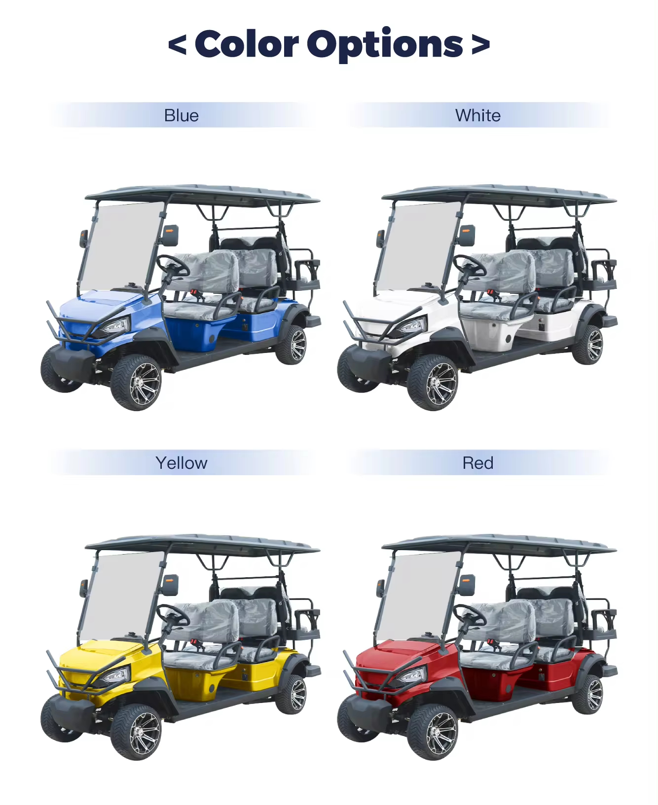 48v Lithium Powered Solar Compatible 4 Seater Off Road Electric Solar Legal Golf Cart Buggy (7)