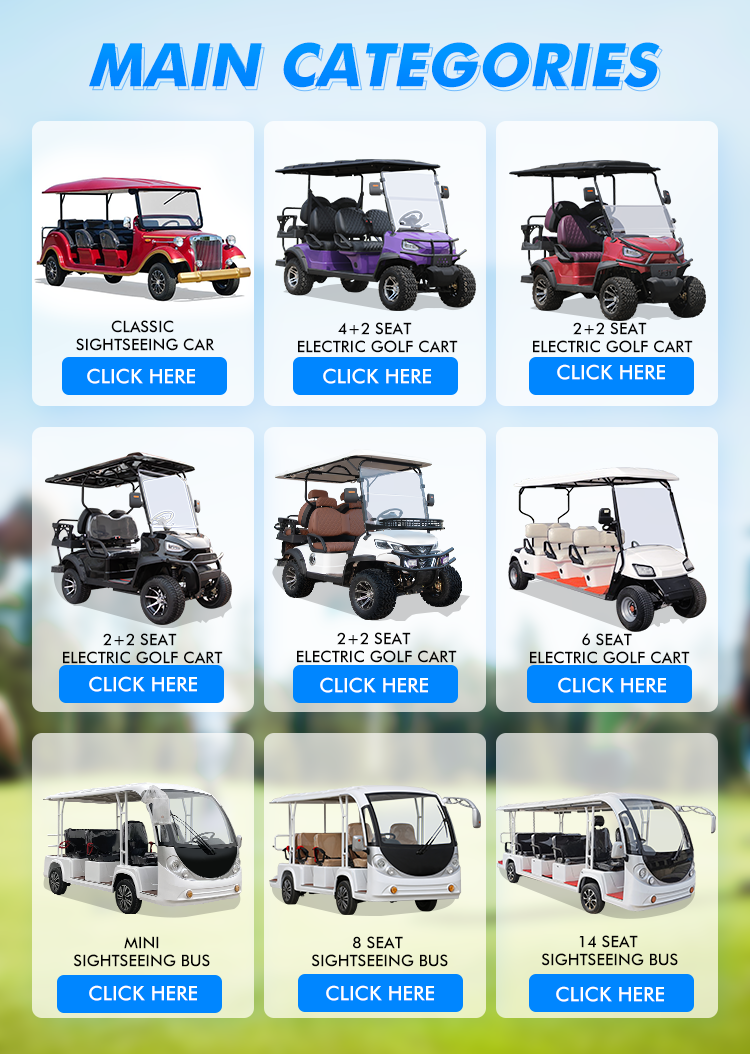 Custom New Design 4 Seaters Solar Powered 72v Mini Electric Golf Carts Electric 6 Seater For Sale (12)