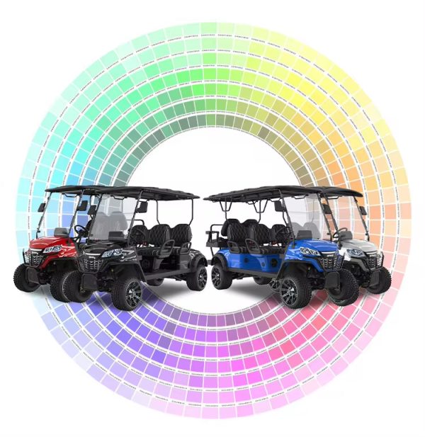 Hot Selling Cruise The Course In Comfort 6 Passenger Solar Electric Golf Cart Club Car (10)