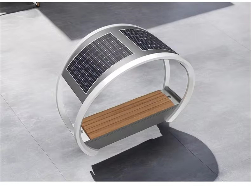 Solar Charging Benches New Design Wireless Charging Outdoo (5)