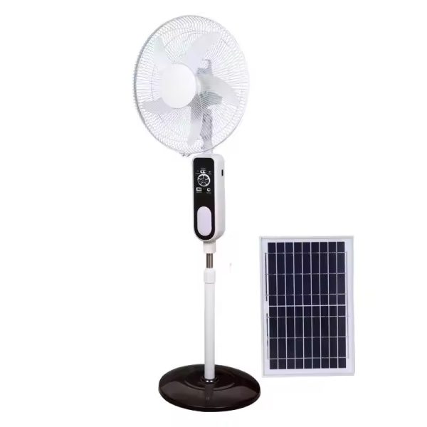 Solar Powered Fan 16 Inch Acdc Electric Rechargeable (2)