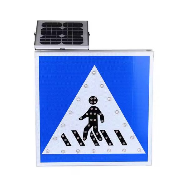 Solar Road Signs Ip55 Solar Powered Street Signs (3)