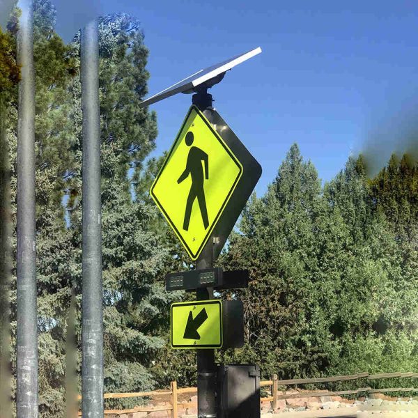 Solar Powered Flashing Stop Sign 20w Solar Stop Sign 5