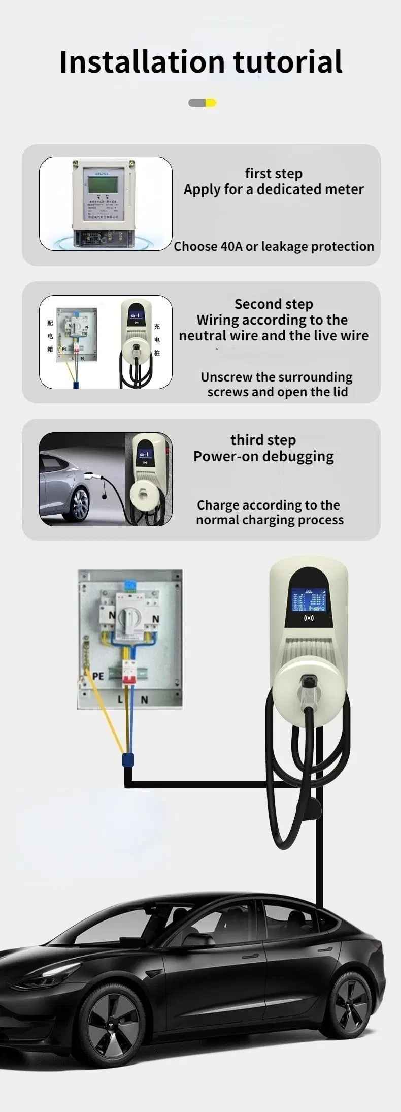 Wall Mounted Ac Charging Pile 02 (1)